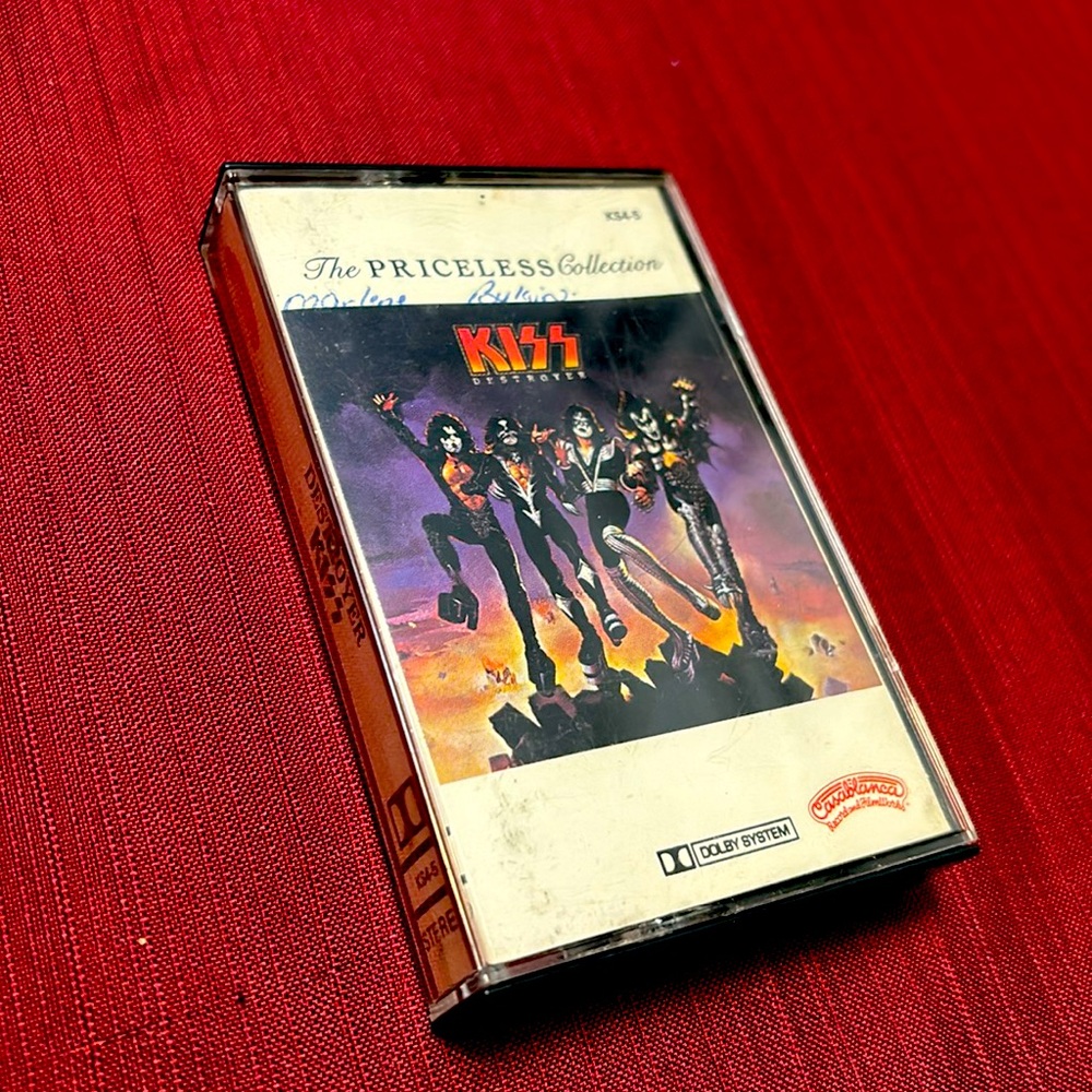 KISS - DESTROYER- cassette